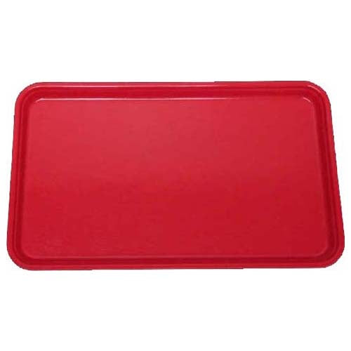 Cambro Fiberglass Cafeteria Tray - Camtray 8-3/4" x 15" - 915, Red