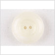 Plastic 2-Hole Button - 40L/25.5mm - Ivory Rolled Rim