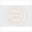 Plastic 4-Hole Button - 36L/23mm - Translucent White