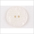Plastic 2-Hole Button - 36L/23mm - Ivory Reptile Scales Embossed