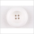 White Plastic Button - 44L/28mm