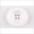White Plastic Button - 48L/30.5mm