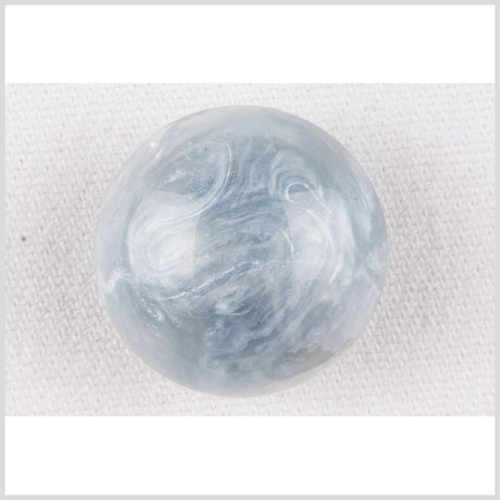 Sky Blue Plastic Button