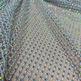 Diamond Fishnet 4-Way Stretch Fabric