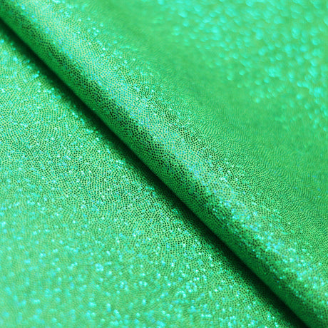 Matrix Twinkle Nylon Spandex Hologram Fabric - Assorted Colors, Solid, 57/58" Width (1 Yard)