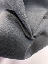Wool Polyamide Plain Gray Suiting