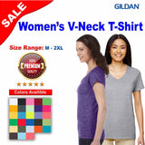 Gildan® Softstyle Women’s V-Neck T-Shirt