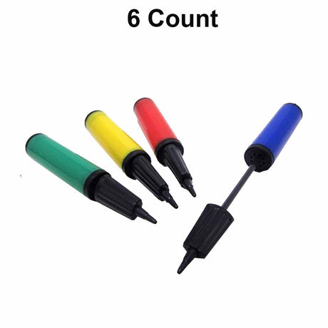 Balloon Pump Assorted Colors