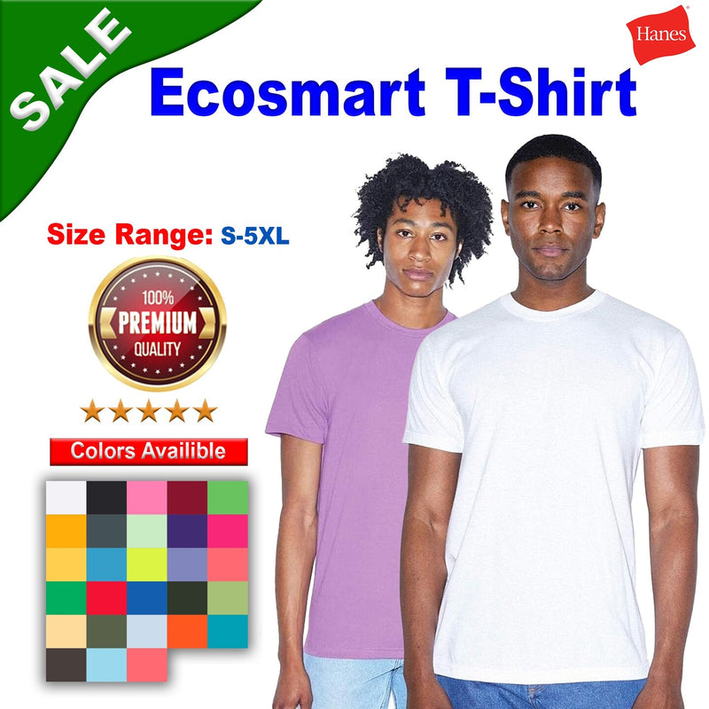 Hanes® Ecosmart Crewneck Short Sleeve T-Shirt