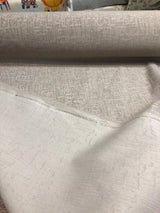 Puma Oyster Chenille Fabric - Oyster Upholstery, 58" Width (1 Yard)