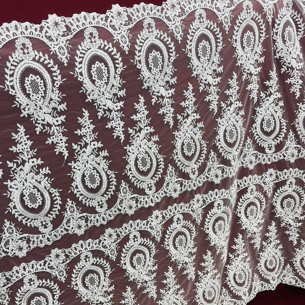 Corded Bridal Lace Lace Fabric