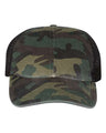 Richardson® Garment Washed Printed Trucker Cap