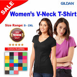 Gildan® Softstyle Women’s V-Neck T-Shirt