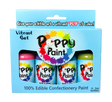 Poppy Paint Pastel Kit – 4 Pack, 30 ml Bottles Pink Purple Teal Avocado