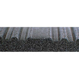 Teknor-Apex Comfort Rest Ribbed Foam Mat 3 Feet x 5 Feet, Coal Black