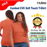 Tultex® Combed CVC Soft Touch T-Shirt