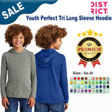 District® Youth Perfect Tri Long Sleeve Hoodie
