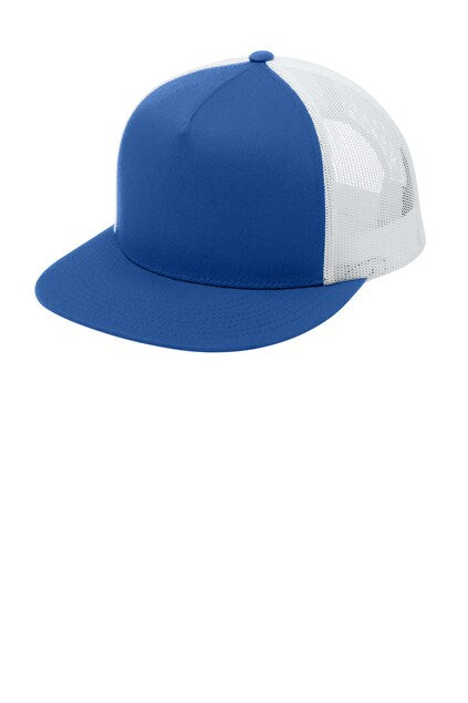 Sport-Tek® YP Classics 5-Panel Classic Trucker Mesh Back Cap