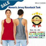 BELLA+CANVAS ® Women’s Jersey Racerback Tank