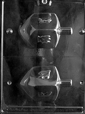 3D Dreidel Chocolate Mold - LPR009