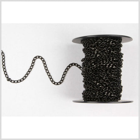 Black Aluminum Metal Chain - 3/16"