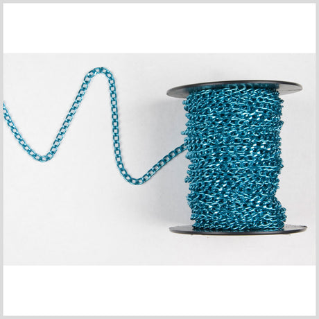 3/16" Blue Aluminum Metal Chain