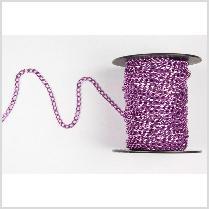 Purple Aluminum Metal Chain - 3/16"