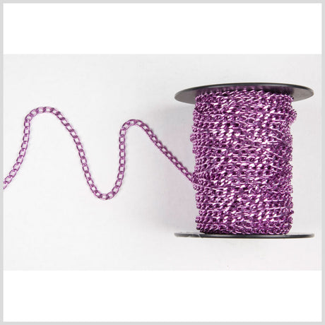 Purple Aluminum Metal Chain - 3/16"