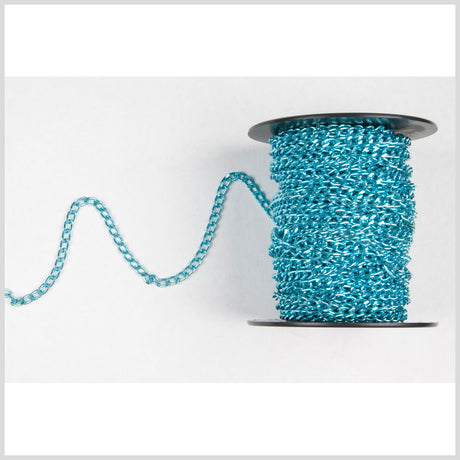 3/16" Turquoise Aluminum Metal Chain