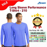 Paragon® Long Sleeve Crewneck Performance T-Shirt