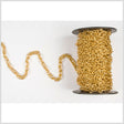 3/8" Gold Aluminum Metal Chain