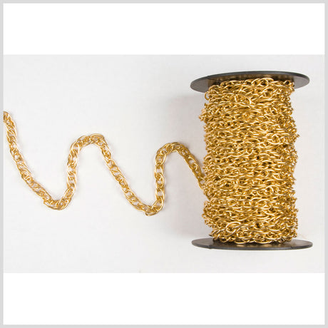 3/8" Gold Aluminum Metal Chain