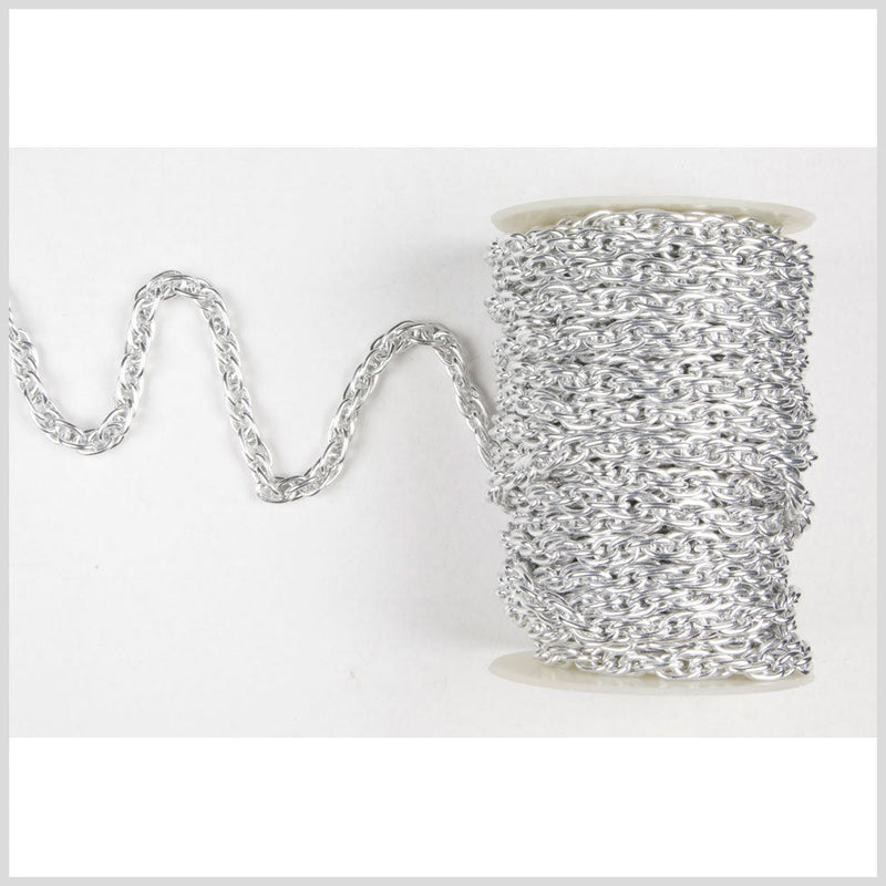 3/8" Silver Aluminum Metal Chain