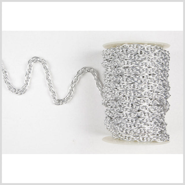 3/8" Silver Aluminum Metal Chain