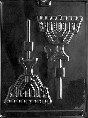 Menorah Lolly Chocolate Mold - LPR012