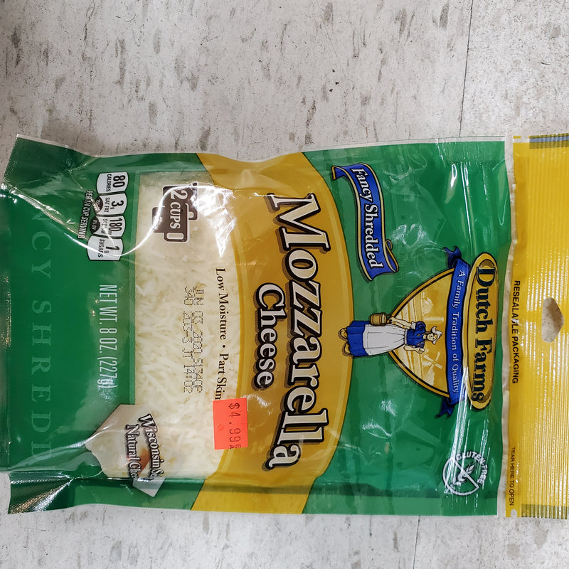 Mozzarella Cheese 8 Oz