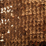 1 Yard Penny Copper Large Stretch Sequin Trim