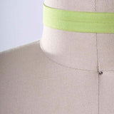3 Yards Lime Fold Over Elastic 5/8" Soft Trim for Hair Accessories & DIY Crafts