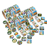 Bulk 300 Pieces Easter Stickers Assortment 3 Rolls