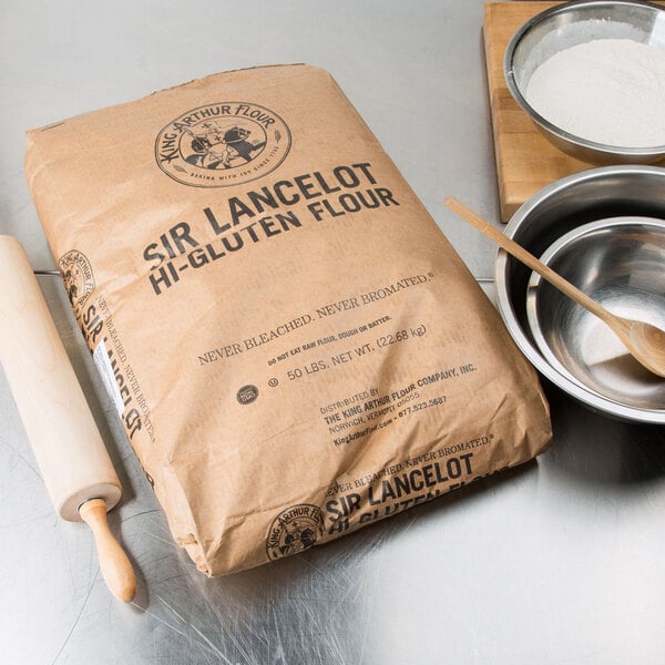 King Arthur Flour Sir Lancelot Hi-Gluten Flour 50 lb.