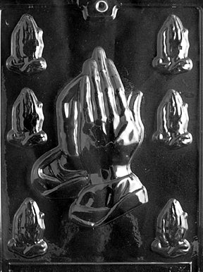 Assorted Praying Hands Chocolate Mold - LPR031