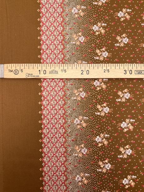 Acrylic Twill Floral Multicolour