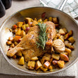 Maple Leaf Farms 11 oz. Half Roasted Duck - 12/Case