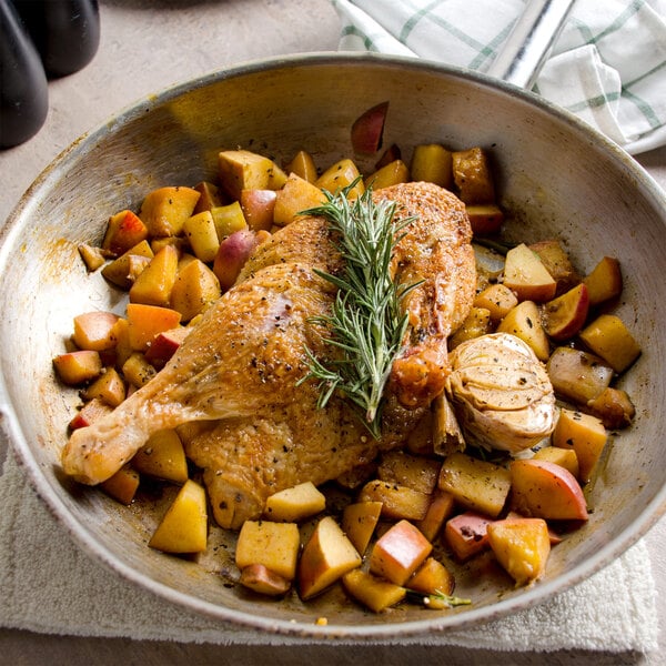 Maple Leaf Farms 11 oz. Half Roasted Duck - 12/Case