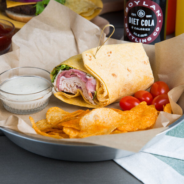 Mission 12" Jalapeno Cheese Tortillas - 72/Case