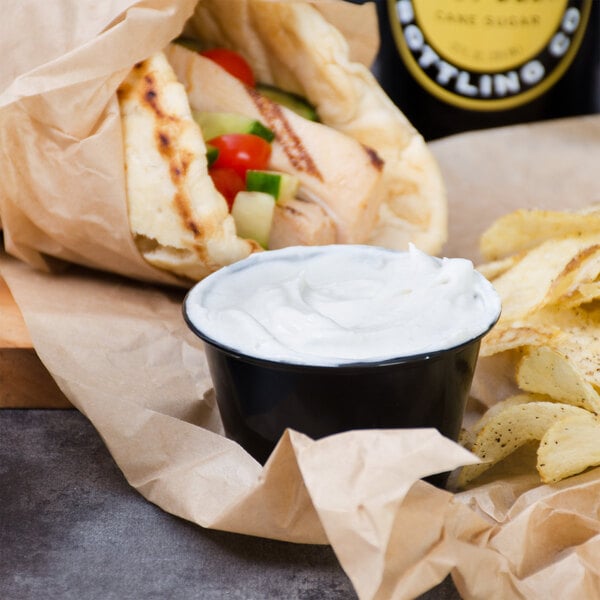 Kronos 0.5 Gallon Tzatziki Sauce - 2/Case