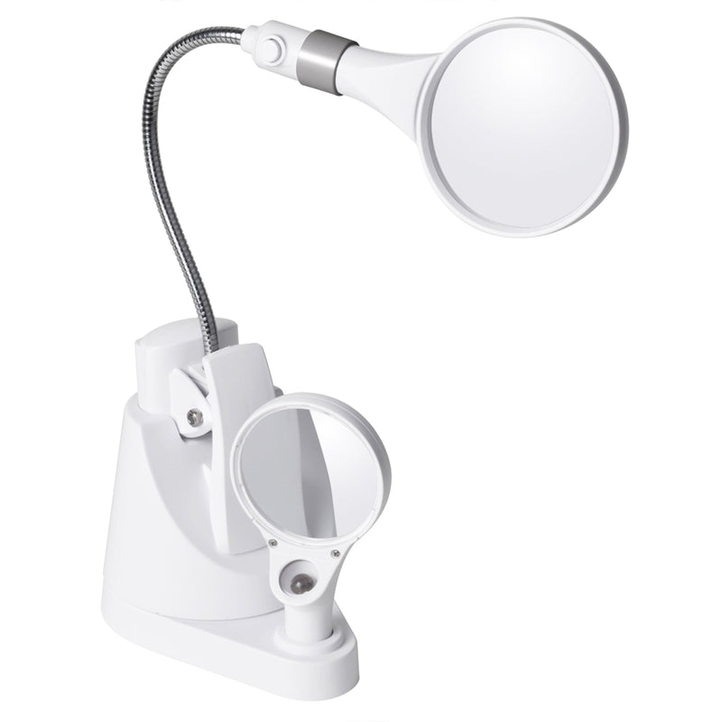 OttLite LED Clip & Freestanding Magnifier