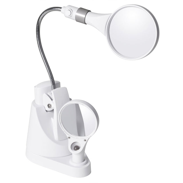 OttLite LED Clip & Freestanding Magnifier