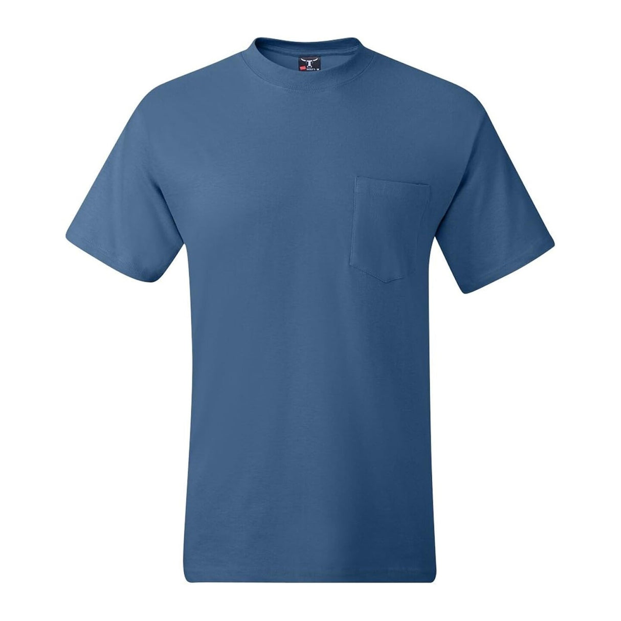 ComfortWash by Hanes® Garment-Dyed Crew Neck Short Sleeve T-Shirt with Pocket