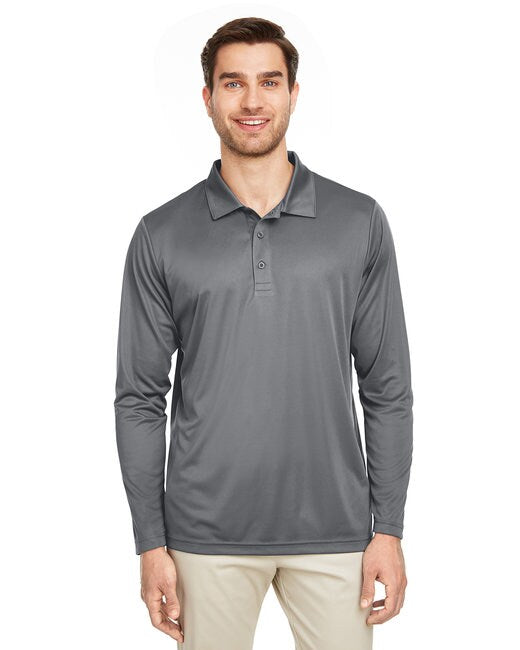 Team 365® Men's Zone Performance Long Sleeve Polo